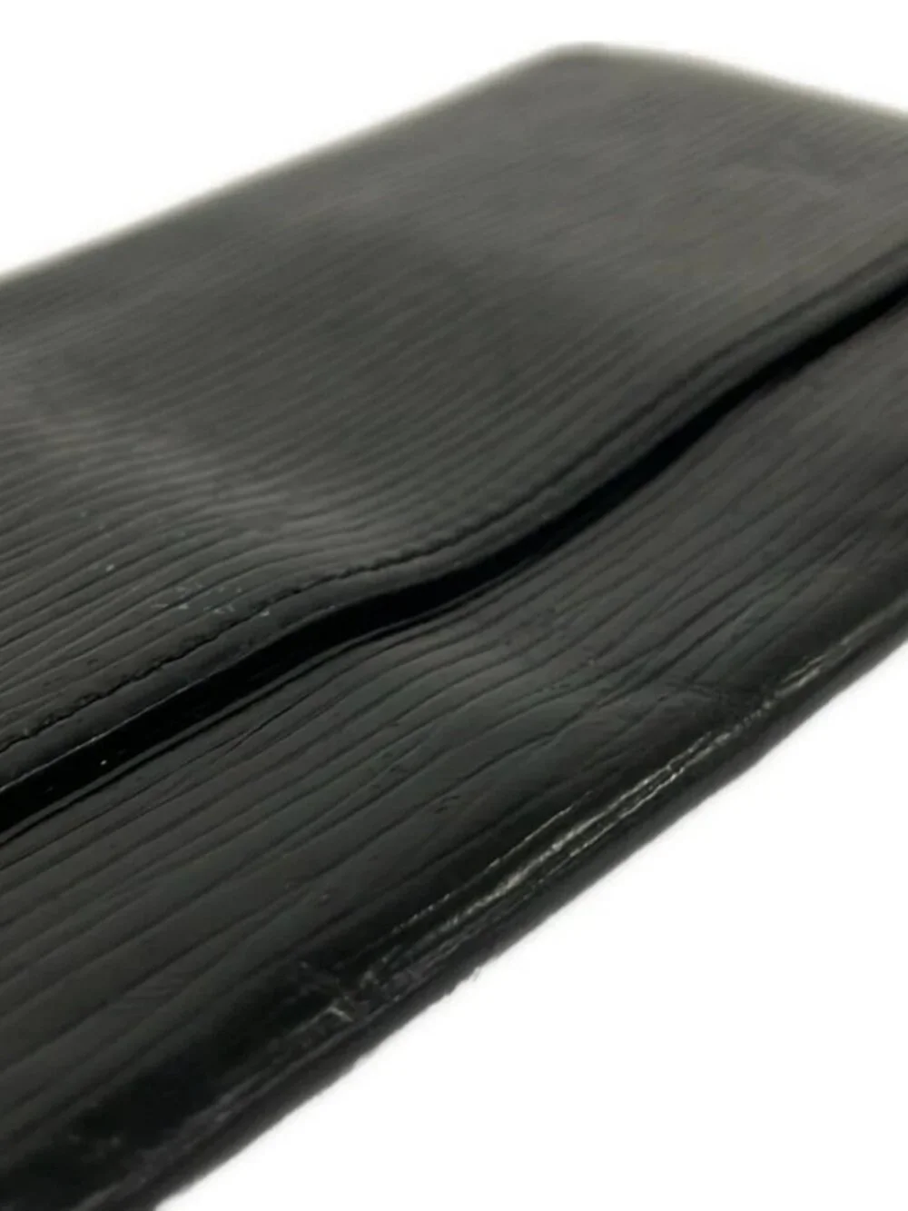 LOUIS VUITTON Porto Yen 3 Cult Credit M63532 Noir Epi LO0932 Bill Holder